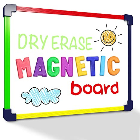 SCRIBBLEDO Colored Frame Magnetic Dry Erase White Board 9 X 12 WHITEBOARD