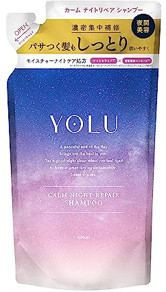 YOLU Night Beauty Shampoo Refill 400ml - Calm Night Repair