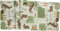 Sander TischläuferKing Carrot Gobelin natur-grün-braun-orange Größe 32x96 cm