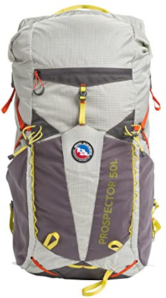 BIG AGNES Unisex Erwachsene Prospector 50 Tourenrucksack Grau 50 l - Medium