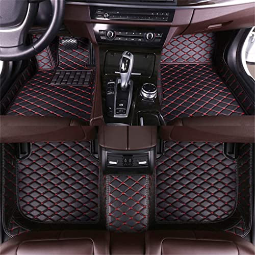 Auto Benutzerdefinierte Fußmatten für Ford Ranger 2015-2023 (LHD), Wasserdichtes Allwetter XPE Leder All-Inclusive-Stil Schmutzfangmatte, Anti Rutsch Tragen Automatten