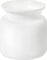 Giessle® Moderne Vase aus Glas für [mittelgroße] Sträuße, Farbwahl weiß MATT, Tischvase Blumenvase