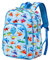VASCHY Kinder-Rucksack, 11,5 l, leicht, Schultasche für Jungen und Mädchen, wasserabweisend, Kleinkind-Rucksack mit reflektierendem Brustgurt, Kinderrucksack mit elastischen Flaschentaschen für