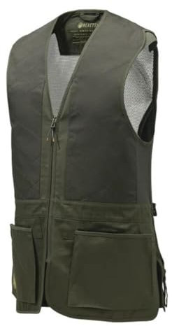 Beretta Schießweste TREDI Braun Tontauben Trap Skeet Wettkampf Jagdweste mit Mesh (as3, alpha, xx_l, regular, regular)