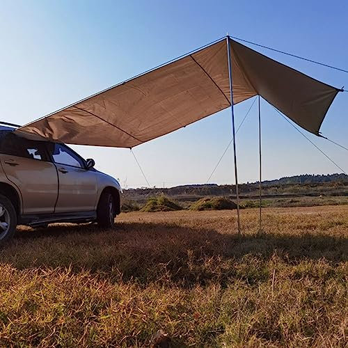 Toldo Para Coche,Toldo Lateral Del Coche,Refugio Solar, Toldo Lateral Para Coche Tienda De Campaña Al Aire Libre, Refugio Portátil Impermeable Para Camping De Camping Al Aire Libre,300 X 150 Cm (B)