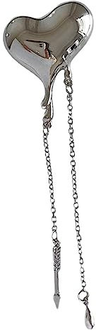 GALPADA Liebes Kette Brosche Kleideraccessoires Damenschmuck Damen Accessoires Anstecknadel Amor Stift Kragennadel Modeschmuck Kragenkette Kalter Wind Legierung Kleidung Frau