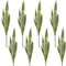 Tigeen Künstliche Schlangenpflanze, 76,2 cm, künstliche Schlangenpflanze, hohe künstliche Agavenpflanze, gefälschte Sansevieria für drinnen und draußen, Zuhause, Büro, Sukkulenten, grüne