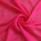 YYCRAFT Chiffonstoff, Meterware, 150 cm breit, 2 m, Hot Pink