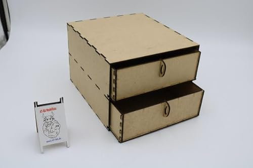 AT-BA Modellbau 220139 Systemkoffer 2er für Slotcar Koffer 220137