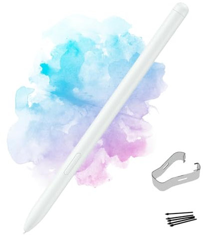 Galaxy Tab S9 FE S Pen de rechange (EJ-PX510) pour Samsung Galaxy Tab S9 FE/ S9 FE+/S9 FE Plus +SM-X510, SM-X516B, SM-X610, SM-X616B Stylus Pen avec pointes et pointes (menthe)