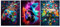 AOSEE 3 Pcs Gamer Posters Jeu Vidéo Déco, Affiche de Jeu avec Cadre, Decoration Murale Chambre Gaming, Art Toile Peinture Photo pour Playrooom, Garçons Chambre, dortoir 30 x 40 cm (Noir)