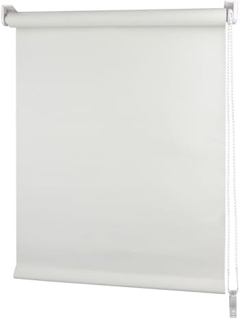 iYueMps Roller Blinds - Modern Thermal Blackout Window Roller Blind for Home and Office - Insulated UV Protection - Easy Fit(Cream,45W x 165H cm,Fabric Width 41cm)