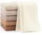 Bearmoss Moltontücher Baby 100% Baumwolle Weiche Spucktücher Baby,Atmungsaktiv und Extrem Saugfähig Musselin Tuch für Saugstark Mulltücher 6er 60x60 cm (Braun)