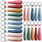 Portachiavi motivazionale con testo in lingua italiana, regalo di ringraziamento, portachiavi in silicone per incoraggiare dipendenti, colleghi, adolescenti, insegnanti, colorato (20, Multicolore)