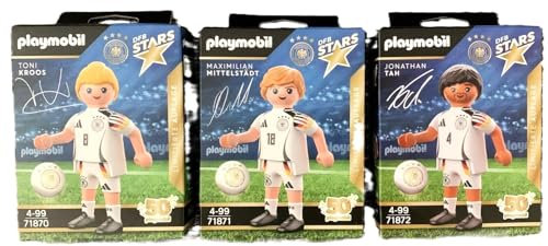 Playmobil DFB Stars Euro 2024 - Set 3 Limitierte Sammelfiguren Kroos + Mittelstädt + Tah NEU