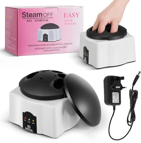 36W Fast Heating Electric Nail Soaking Bowl with Touch Control, Easy Nail Polish Acrylic Gel Removal, Soak off Gel Polish Dip Powder Remover for Nail Polish Acrylic