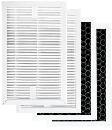 Set di 4 filtri deumidificatori compatibili con deumidificatori Bosch Dry Series 1000, 2000 e 4000, filtro di ricambio 2 in 1