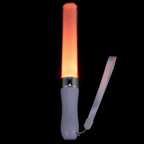 GALPADA 15 Farbige Leuchtstäbe aus Abs für Sportevents und Raves Wiederverwendbare Konzert Leuchtstäbe mit Vielseitiger Anwendung und Fluoreszierendem Weiß