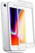 TECHGEAR Screen Protector for iPhone 8 Plus - 3D GLASS Edition Screen Adhesion & Coverage Tempered Glass Screen Protector Guard Cover Compatible with Apple iPhone 8 Plus (White)