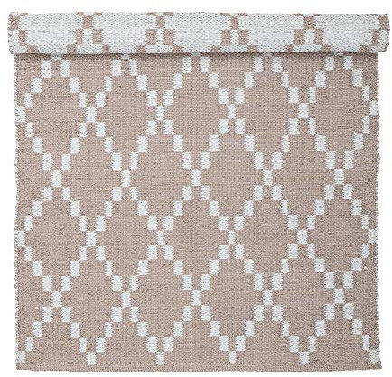 Bloomingville Teppich, rosa, PVC