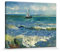 1art1 Vincent Van Gogh Poster Das Meer Bei Saintes- Maries-de-la-Mer, 1888 Bilder Leinwand-Bild Auf Keilrahmen | XXL-Wandbild Poster Kunstdruck Als Leinwandbild 50x40 cm