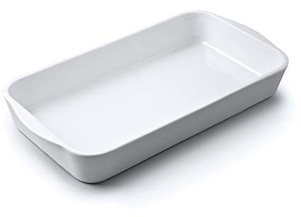 WM Bartleet & Sons 1750 T416 Traditional Porcelain Roasting & Baking Dish (29x17cm) – White