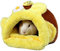 JWShang Hamster Bed, Honey Pot Small Pet Nest Warm Chinchilla Hedgehog Guinea Pig Bed, Lovely House for Small Animals
