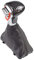 Hacreyatu Automatisch Leder Auto Schaltknauf Stick Gaiter Boot Frame Kit für A-udi A3 8P A4 B8 A5 A6 C6 Q5 Q7 (Kohlefaser)