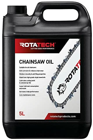 Rotatech 5L 5 Litre Universal Chainsaw Chain & Bar Oil For All Makes & Models