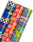 RUSPEPA Geburtstags-Geschenkpapierrolle – Mini-Rolle – Dinosaurier/Rennwagen/„Happy Birthday“-Schriftzug-Design Für Kinderparty, Feier, Babyparty – 3 Rollen – 43,2 cm X 305 cm Pro Rolle