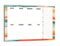 DEQORI Glas-Magnettafel | 90x60 cm groß | Motiv Wochenplan mit Notizfeld | Memo-Board aus Glas | Magnetboard inkl. Magnete, Stift & Tuch für Küche & Büro | Tafel magnetisch & beschreibbar