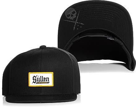 Sullen Men's Brick Black Snapback Hat
