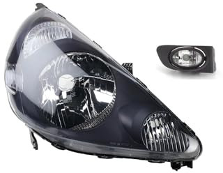 Johns, Scheinwerfer Halogen Haupt passend für Honda Jazz GD 03/02-12/04 H4 Re. + Nebel.