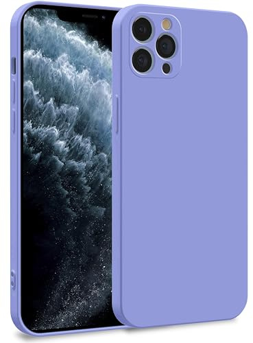 MyGadget Cover per iPhone 11 Pro Max - Custodia in Silicone Morbido a Doppio Strato – Case con Protezione Fotocamera & Fodera Interna Antigraffio - Lilla