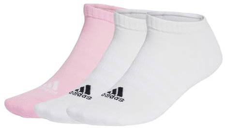 adidas Lot de 3 paires de chaussettes basses rembourrées unisexes pour adulte 37-39