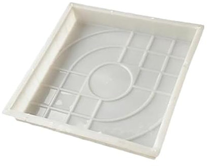 WANGZEYU Moule Beton Moule de Pavage de Chemin de Bricolage, Moule carré en Brique, béton, Pierre, for Dalles, Patio, Jardin, pelouse, pavé, allée, Promenade, Route Moule A Pavé(25 x 25 x 5cm)