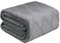 Domarex Große, Dicke Winter-Decke 200x220 cm – Sehr warme, weiche Mikrofaser-Plaid für Sofa & Bett, Grau