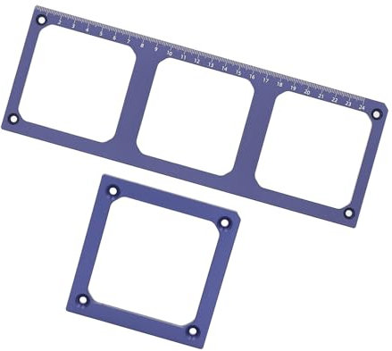 Socket Back Box Cutting Template, Electrical Plug Stencil Tool for Wall Mounted Outlets, Wall Boxes Mounting Template