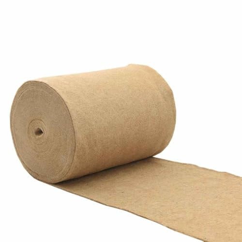vidaXL Nagermatte Hanf 0,5x25 m 5 mm, Nagerteppich, Nagermatte 100% Hanf, Hanfmatte für Nagetiere, Hanfmatte, Bio-Hanfmatte