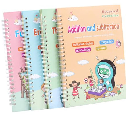 Operitacx Praxisbuch Für Junge Mädchen Zum Schreibenlernen Handschriftliches Übungsbuch Mit Rillen Sicher Und Langlebig Entwickelt Für Vorschulkinder