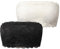 Jiuday Trägerloser BH Spitze Bandeau Damen ohne Träger Strapless Bra ohne Bügel für Kleine Brüste Gepolstert Bequem Sommer Bandeau Top mit Transparenten Träger (Schwarz+Weiß,L)