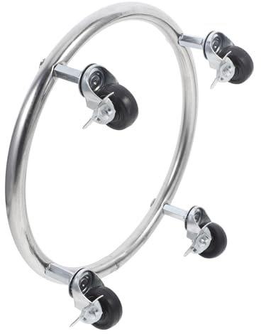 Veemoon Gastankgestell Beweglich Propangasflaschenhalter Mit Rädern Stabile Gasflaschenhalterung Mit Bremse Praktische Gasflaschenablage Für Restaurant Und Zuhause