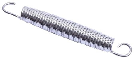 JKELPV Trampolin Ersatzteile 10 Teile/Beutel 3,2mm Federn Stahl 10-17,8 cm Ersatz Stahlfeder Spannung Trampolin Federn Erdanker(140mm)