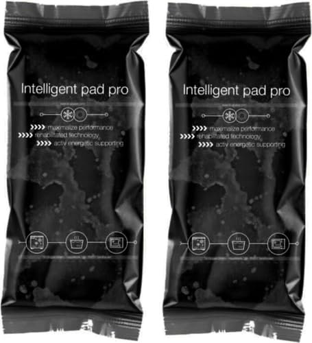 2x Kalt Warm Kompressen - MADE IN GERMANY - Kühlpads Set 29x12 cm - Vielseitige Kühl- und Warmkissen, Gelkissen (Schwarz)