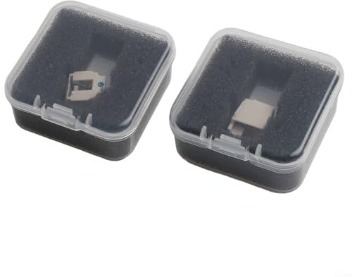 Lot de 2 aiguilles de rechange ATN3600L pour tourne-disque pour modèles AudioTechnica y compris LP60 et LP60 USB