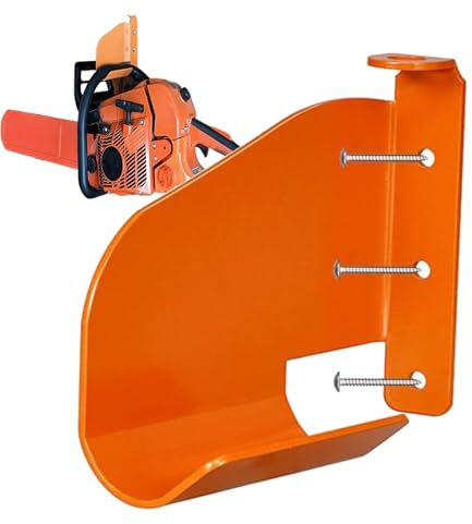 Générique Porte-Tronçonneuse - Supports Muraux pour Garage en Acier Inoxydable - Acier Inoxydable Organisation Garage Jardin Extérieur Tracteur