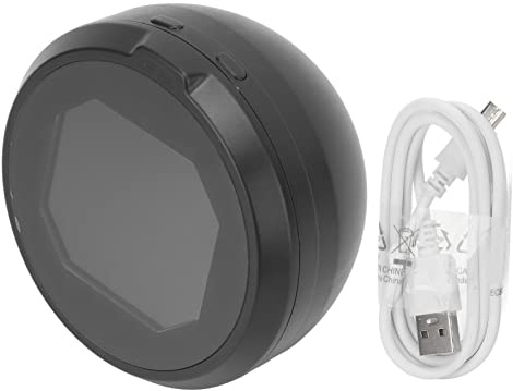 Kohlendioxid-Detektor, tragbares intelligentes CO2-Messgerät mit -Infrarot-Sensor, multifunktionaler Luftqualitätsmonitor für Zuhause, Büro, Reisen, ABS-Material, Bereich 370–9999