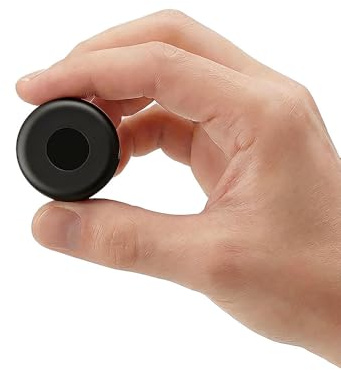 Gonikli Mini dictaphone,Micro Espion Rechargeable par USB enregistreur Espion, Mémoire 64 Go, Enregistreur Vocal Espion Discret, Appareil d'enregistrement d'espionnage (3.5 * 3.5 * 0.8)