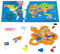 Imagimake Mapology World Map Jigsaw Puzzle with Flags and Capitals | 78 Pieces Geography Puzzles for Kids, Educational STEM Toys & Games | Birthday Gifts for Boys & Girls Age 5 6 7 8 9 10 11 12 Years