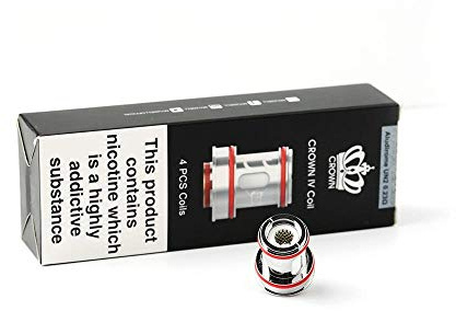 Uwell Crown 4 Spulen - 4er Pack - Mesh [0,23 Ohm] - Kein Nikotin Kein Tabak